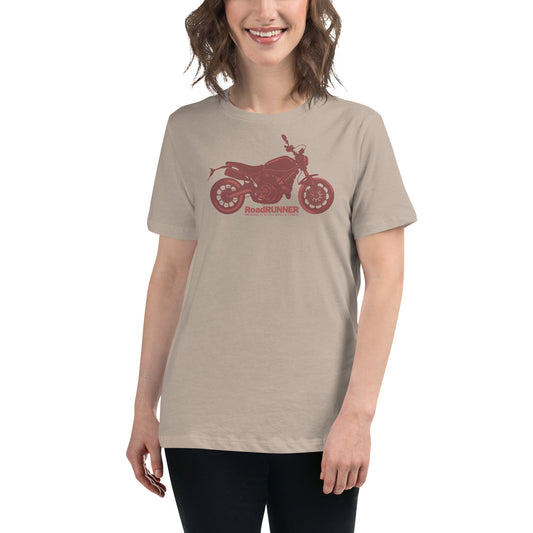 Women's Mauve Motorcycle Tee