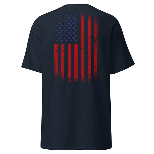 American Flag Back Tee