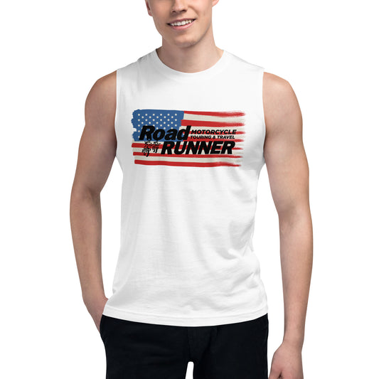 Red, White & Blue Muscle Tank